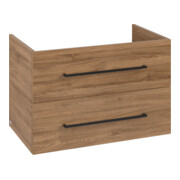 V&B Waschtischunterschrank Avento 78x51,4x48cm, 2 A, wd, G vo bla, Kan Oa