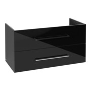 V&B Waschtischunterschrank Avento 98x51,4x48cm, 2 A, wd, G vc g, cryst bla