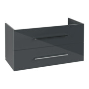 V&B Waschtischunterschrank Avento 98x51,4x48cm, 2 A, wd, G vc g, cryst Gr