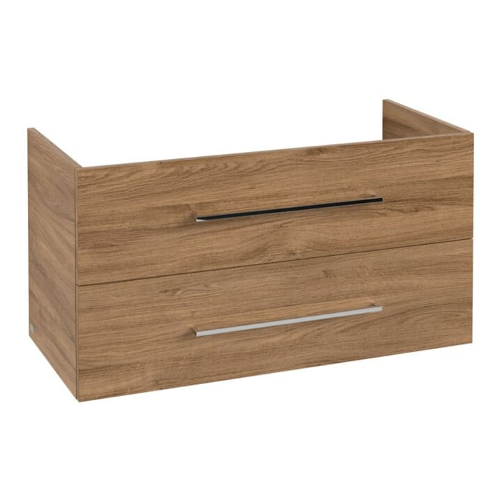 V&B Waschtischunterschrank Avento 98x51,4x48cm, 2 A, wd, G vc gl., Kan Oa