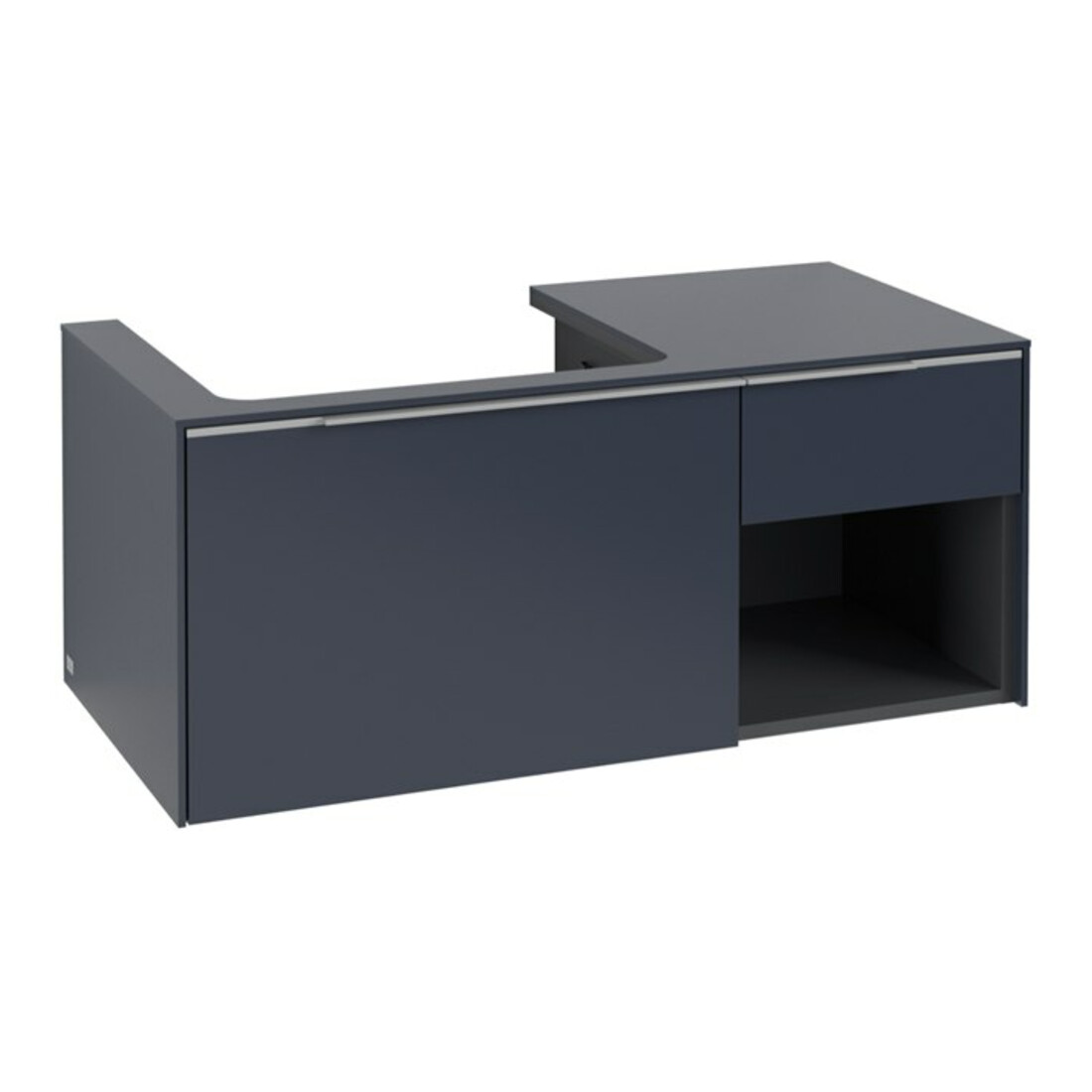 V&B Waschtischunterschrank Beck. li Subway 3.0 100,1x42,25x51,6cm, m LE/Gr AL g, Mar b