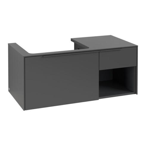 V&B Waschtischunterschrank Beck. li Subway 3.0 100,1x42,25x51,6cm, m LE/Gr mon., graph.