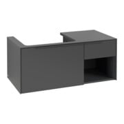V&B Waschtischunterschrank Beck. li Subway 3.0 100,1x42,25x51,6cm, m LE/Gr mon., graph.-3