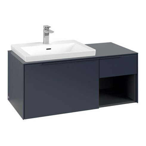 V&B Waschtischunterschrank Beck. li Subway 3.0 100,1x42,25x51,6cm, m LE/Gr mon., Mar b