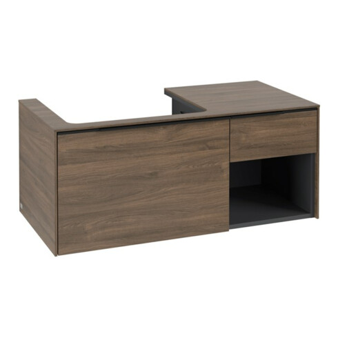 V&B Waschtischunterschrank Beck. li Subway 3.0 100,1x42,25x51,6cm, m LE/Gr vo b, Ar Oa
