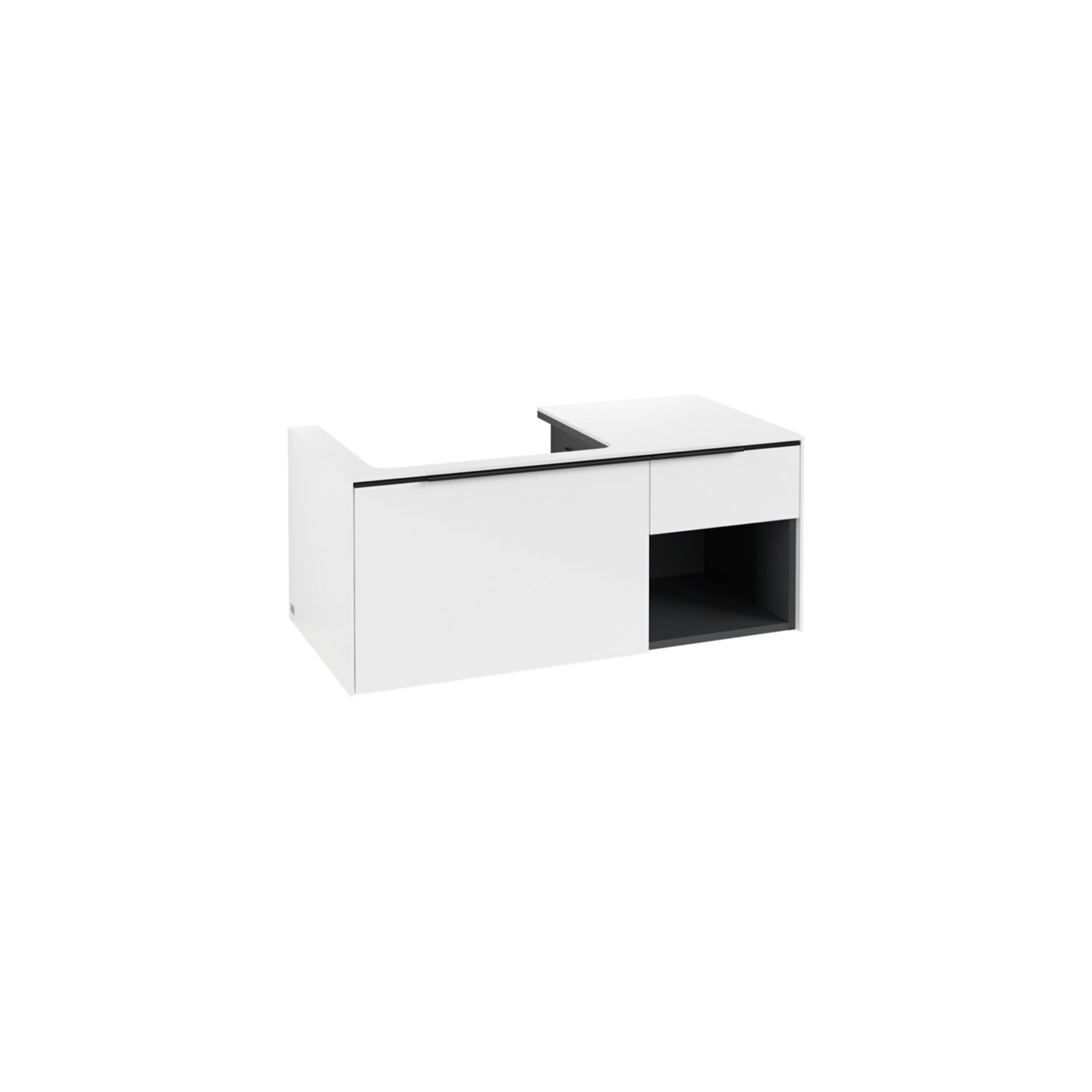 V&B Waschtischunterschrank Beck. li Subway 3.0 100,1x42,25x51,6cm, m LE/Gr vo b, Bri w ; Villeroy & Boch
