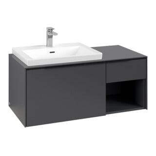 V&B Waschtischunterschrank Beck. li Subway 3.0 100,1x42,25x51,6cm, m LE/Gr vo b, graph.