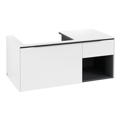 V&B Waschtischunterschrank Beck. li Subway 3.0 100,1x42,25x51,6cm, m LE/Gr vo b, P wh.