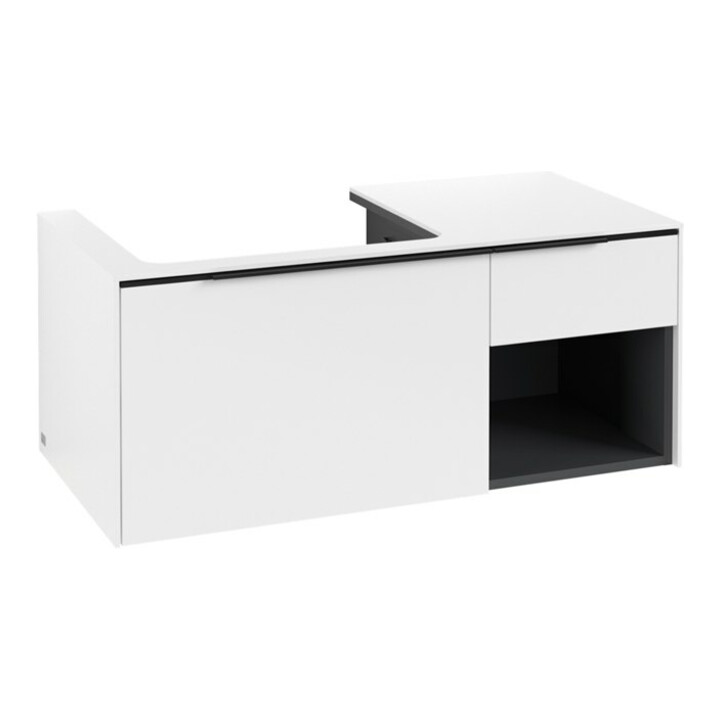V&B Waschtischunterschrank Beck. li Subway 3.0 100,1x42,25x51,6cm, m LE/Gr vo b, P wh.