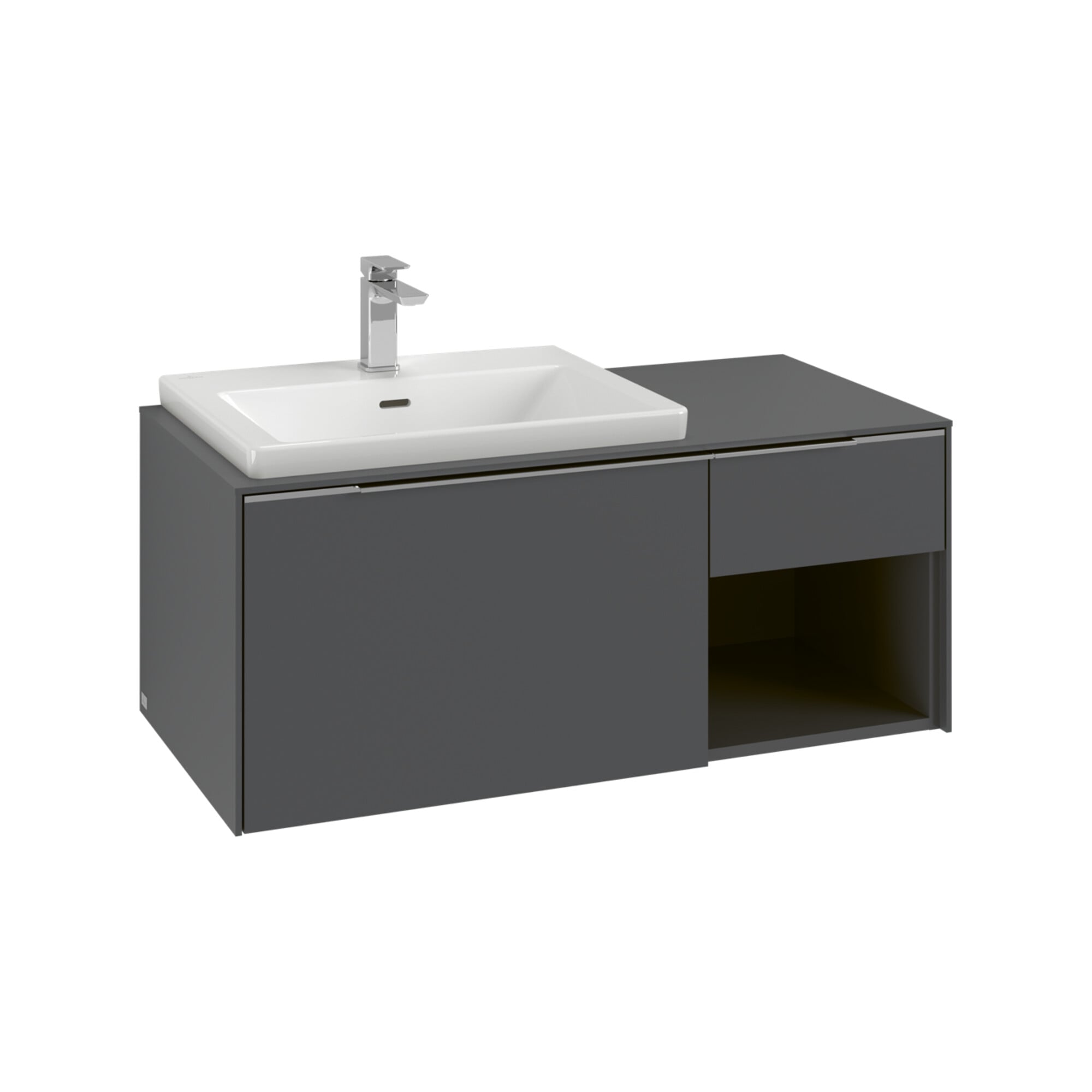 V&B Waschtischunterschrank Beck. li Subway 3.0 100,1x42,25x51,6cm, m LE/Gr vo b, wh. Oa ; Villeroy & Boch
