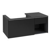 V&B Waschtischunterschrank Beck. li Subway 3.0 100,1x42,25x51,6cm, o LE/Gr AL g, vo bla