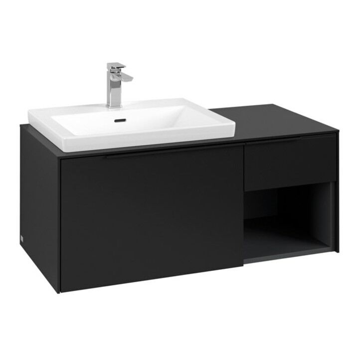V&B Waschtischunterschrank Beck. li Subway 3.0 100,1x42,25x51,6cm, o LE/Gr vo b, vo bla
