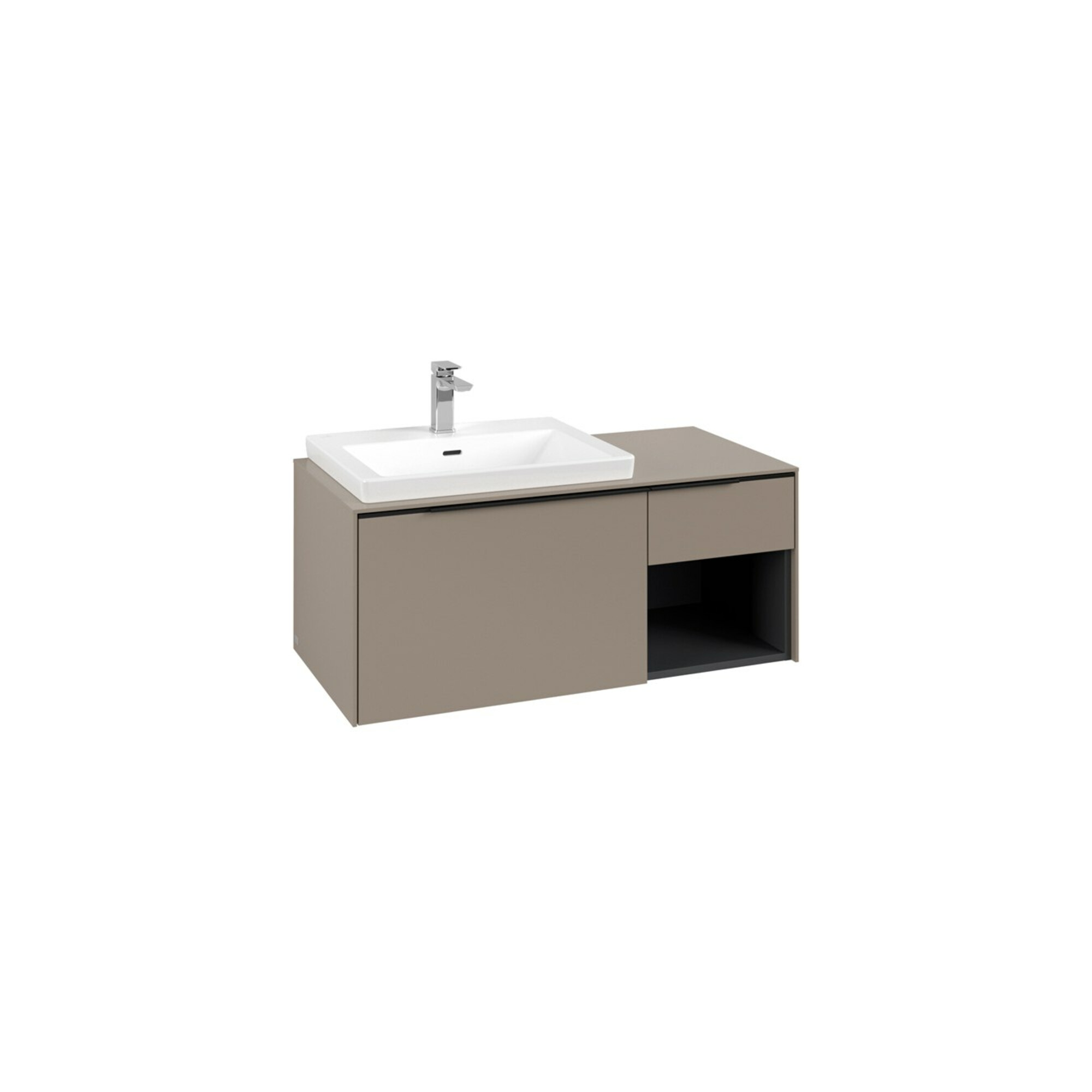 V&B Waschtischunterschrank Beck. li Subway 3.0 100,1x42,25x51,6cm, o LE/Gr vo bla, Tau ; Villeroy & Boch