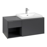 V&B Waschtischunterschrank Beck. re Subway 3.0 100,1x42,25x51,6cm, m LE/Gr AL g, graph.