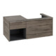 V&B Waschtischunterschrank Beck. re Subway 3.0 100,1x42,25x51,6cm, m LE/Gr AL g, st. Oa-1