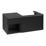 V&B Waschtischunterschrank Beck. re Subway 3.0 100,1x42,25x51,6cm, m LE/Gr AL g, vo bla