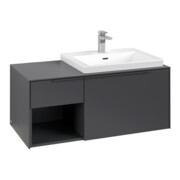 V&B Waschtischunterschrank Beck. re Subway 3.0 100,1x42,25x51,6cm, m LE/Gr mon., graph.