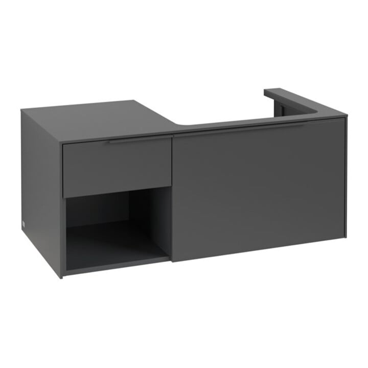 V&B Waschtischunterschrank Beck. re Subway 3.0 100,1x42,25x51,6cm, m LE/Gr mon., graph.