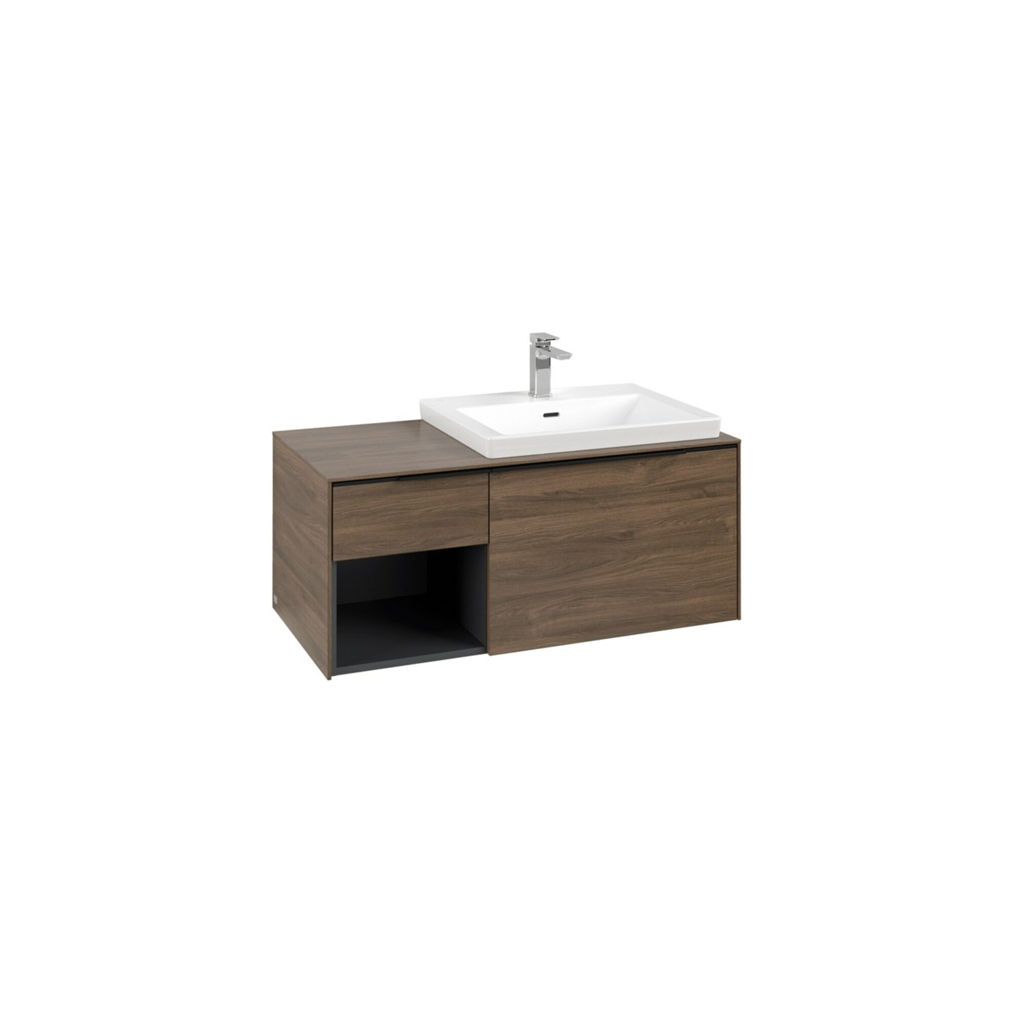 V&B Waschtischunterschrank Beck. re Subway 3.0 100,1x42,25x51,6cm, m LE/Gr vo b, Ar Oa ; Villeroy & Boch