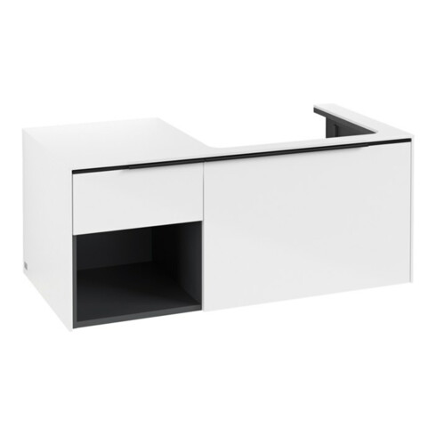 V&B Waschtischunterschrank Beck. re Subway 3.0 100,1x42,25x51,6cm, m LE/Gr vo b, Bri w