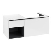 V&B Waschtischunterschrank Beck. re Subway 3.0 100,1x42,25x51,6cm, m LE/Gr vo b, Bri w