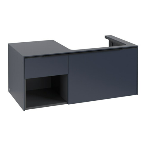 V&B Waschtischunterschrank Beck. re Subway 3.0 100,1x42,25x51,6cm, m LE/Gr vo b, Mar b