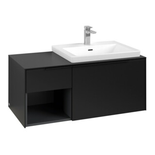 V&B Waschtischunterschrank Beck. re Subway 3.0 100,1x42,25x51,6cm, m LE/Gr vo b, vo bla