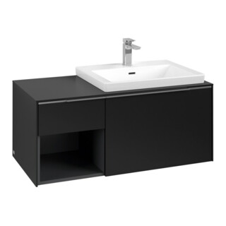 V&B Waschtischunterschrank Beck. re Subway 3.0 100,1x42,25x51,6cm, o LE/Gr AL g, vo bla