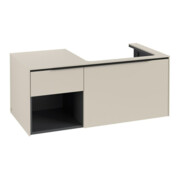 V&B Waschtischunterschrank Beck. re Subway 3.0 100,1x42,25x51,6cm, o LE/Gr vo b, ca Gr