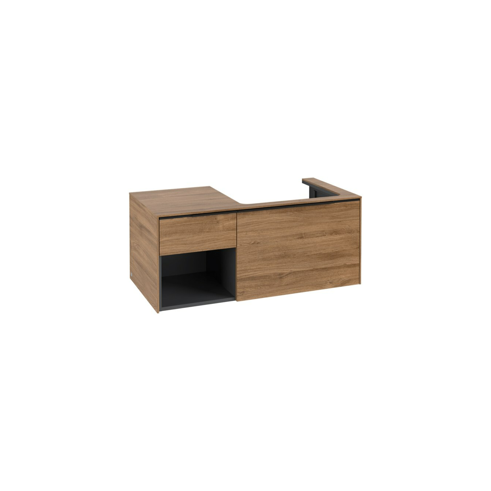 V&B Waschtischunterschrank Beck. re Subway 3.0 100,1x42,25x51,6cm, o LE/Gr vo b, Kan Oa ; Villeroy & Boch