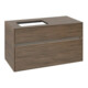 V&B Waschtischunterschrank Collaro 100x54,8x50cm, WT l, LED 7,3 W, Ariz. Oa-1