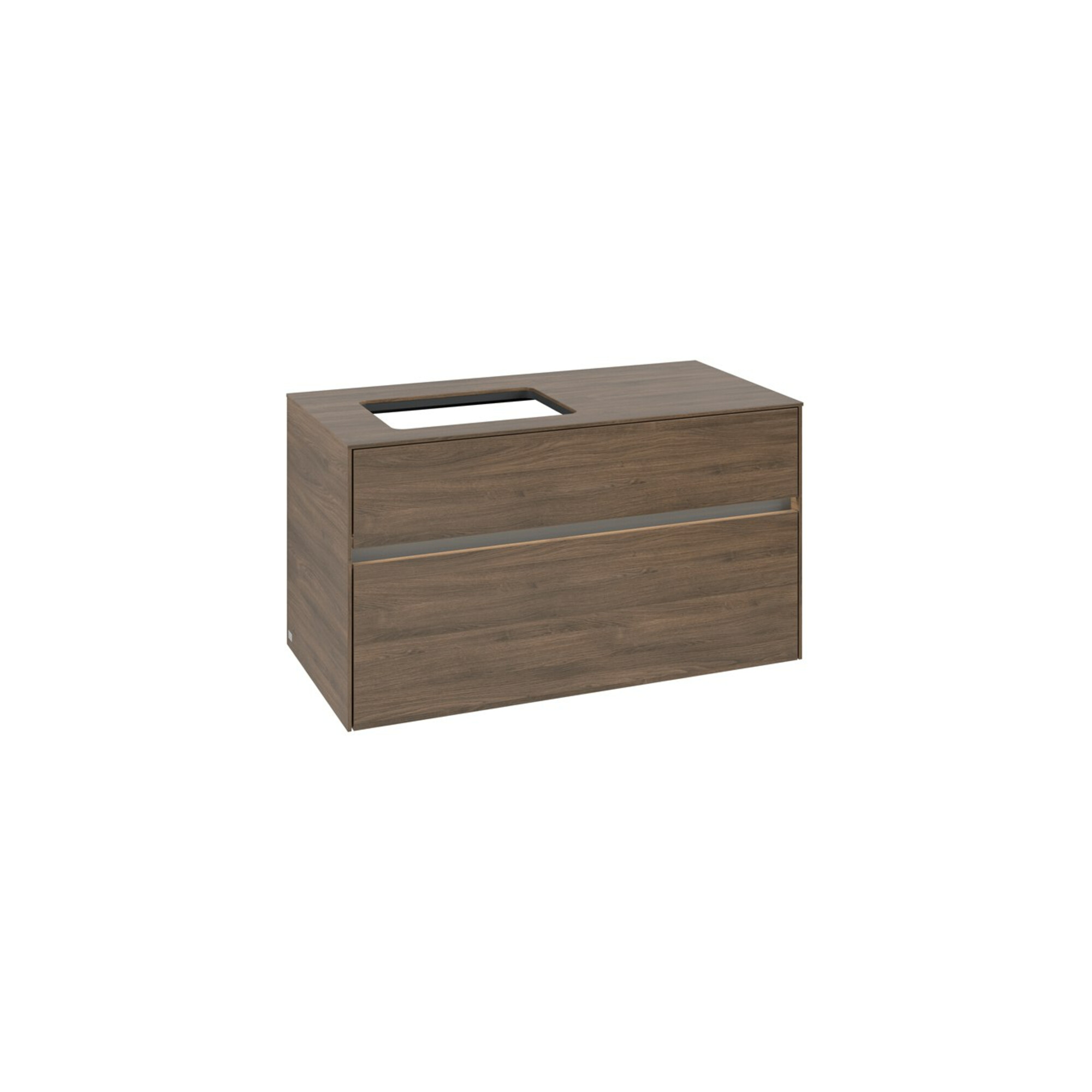 V&B Waschtischunterschrank Collaro 100x54,8x50cm, WT l, LED 7,3 W, Ariz. Oa ; Villeroy & Boch