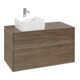 V&B Waschtischunterschrank Collaro 100x54,8x50cm, WT l, LED 7,3 W, Ariz. Oa-1