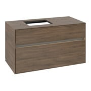 V&B Waschtischunterschrank Collaro 100x54,8x50cm, WT l, LED 7,3 W, Ariz. Oa-3