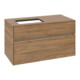 V&B Waschtischunterschrank Collaro 100x54,8x50cm, WT l, LED 7,3 W, Kan Oa-1