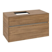 V&B Waschtischunterschrank Collaro 100x54,8x50cm, WT l, LED 7,3 W, Kan Oa-3