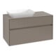 V&B Waschtischunterschrank Collaro 100x54,8x50cm, WT l, LED 7,3 W, Mar bl.-1