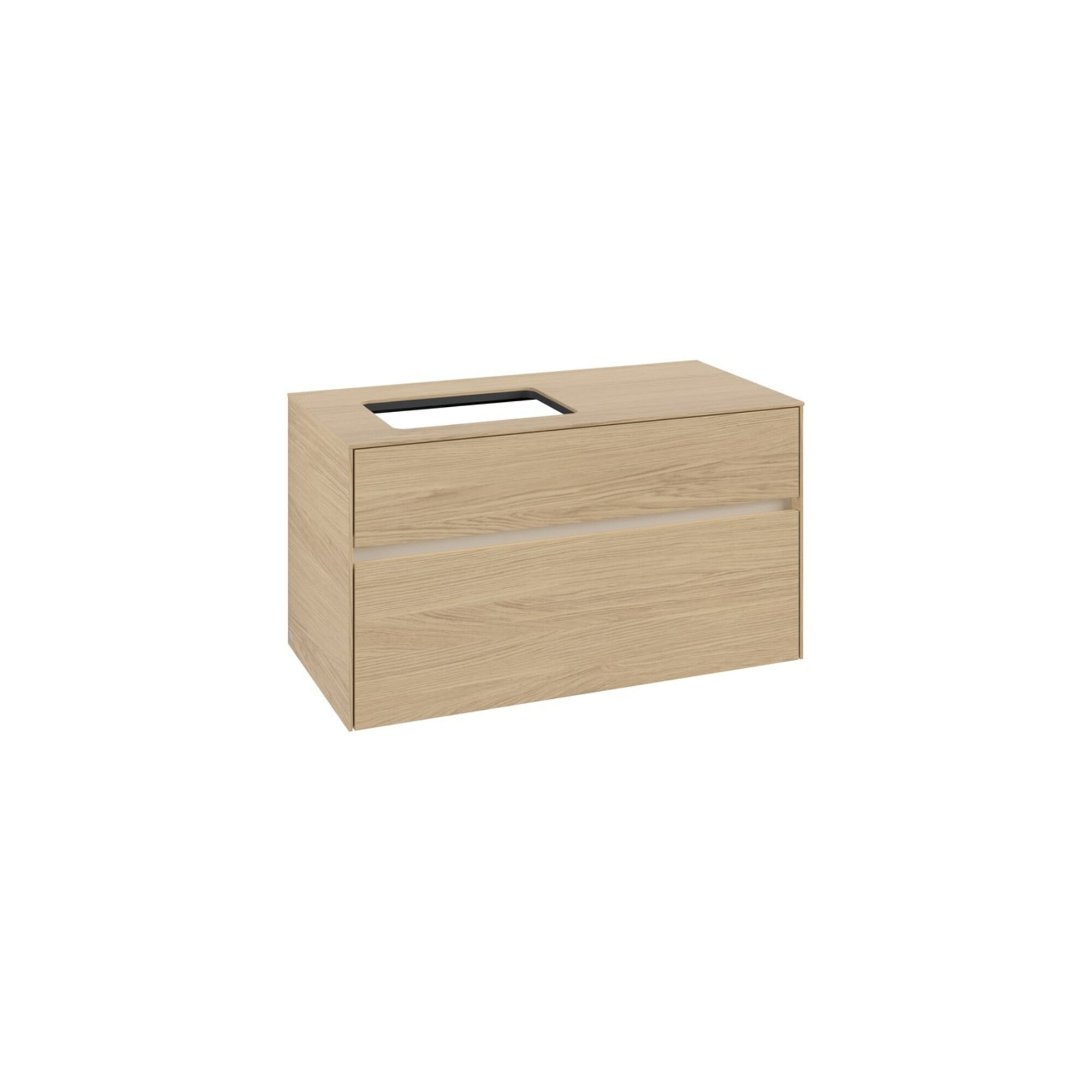 V&B Waschtischunterschrank Collaro 100x54,8x50cm, WT l, LED 7,3 W, Nord Oa ; Villeroy & Boch