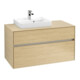 V&B Waschtischunterschrank Collaro 100x54,8x50cm, WT l, LED 7,3 W, Nord Oa-4