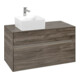 V&B Waschtischunterschrank Collaro 100x54,8x50cm, WT l, LED 7,3 W, st. Oa-1