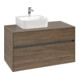 V&B Waschtischunterschrank Collaro 100x54,8x50cm, WT links, arizona oak-1