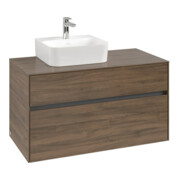 V&B Waschtischunterschrank Collaro 100x54,8x50cm, WT links, arizona oak