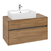 V&B Waschtischunterschrank Collaro 100x54,8x50cm, WT links, kansas oak-3