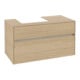V&B Waschtischunterschrank Collaro 100x54,8x50cm, WT links, nordic oak