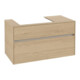 V&B Waschtischunterschrank Collaro 100x54,8x50cm, WT links, nordic oak-1