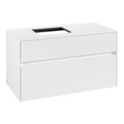 V&B Waschtischunterschrank Collaro 100x54,8x50cm, WT links, white matt-4
