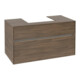 V&B Waschtischunterschrank Collaro 100x54,8x50cm, WT mi, LED 7,3 W, Ar Oa-3