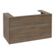 V&B Waschtischunterschrank Collaro 100x54,8x50cm, WT mi, LED 7,3 W, Ar Oa-3