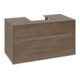 V&B Waschtischunterschrank Collaro 100x54,8x50cm, WT mi, LED 7,3 W, Ar Oa-3