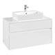 V&B Waschtischunterschrank Collaro 100x54,8x50cm, WT mi, LED 7,3 W, glo wh.-3